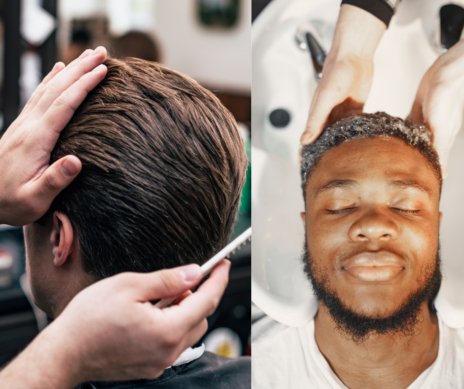 Herrenhaarschnitt-waschen-stylen