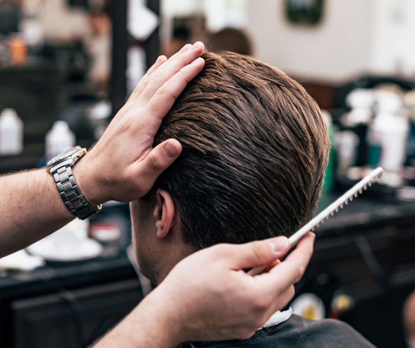 Herrenhaarschnitt Lang